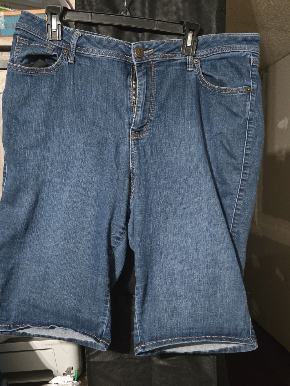 Classic Blue Denim Women’s Shorts